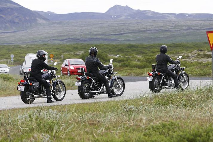 Umferð um þjóðveginn austan við Þingvelli hefur þrefaldast frá því nýr vegur var lagður um Lyngdalsheiði. Fréttablaðið/Pjetur