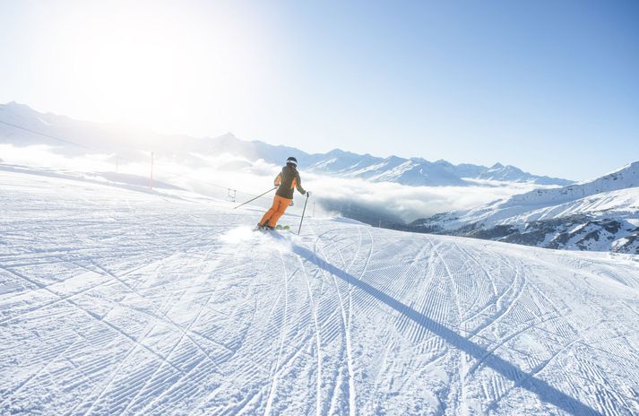Þessi skíðakappi getur eki átt von á sekt.