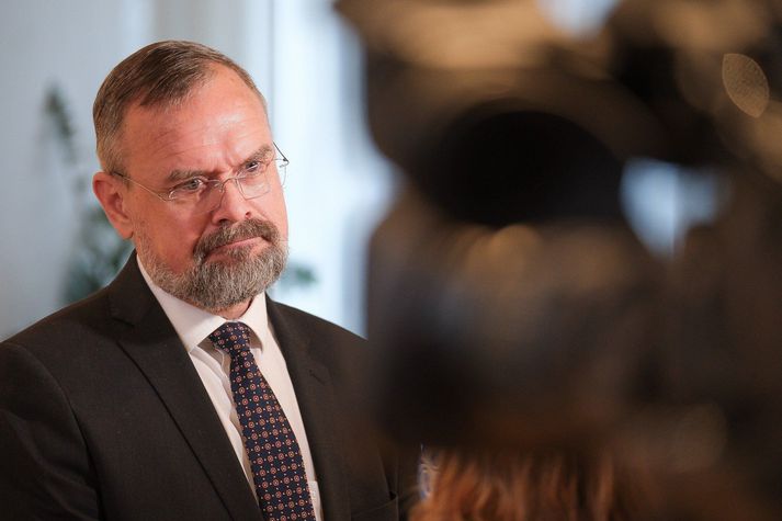 Daði Már Kristófersson, fjármála- og efnahagsráðherra, kynnti fjárlagafrumvarp næsta árs í morgun.