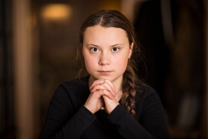 Hin sextán ára Greta Thunberg hefur vakið heimsathygli fyrir baráttu sína í loftslagsmálum.
