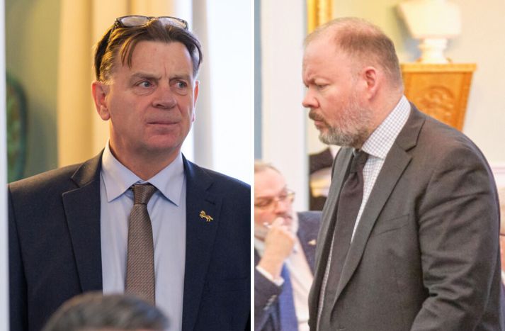 Álagsgreiðslan sem Karl Gauti fékk áður fyrir störf varaforseta fara nú í vasa flokksbróður hans Bergþórs.