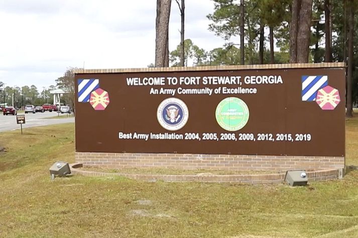 Fort Stewart er mjög stór herstöð, staðsett í Georgíu.