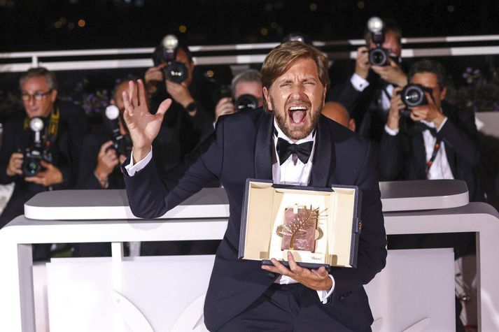 Ruben Östlund var sigurreifur í Cannes í gærkvöldi.