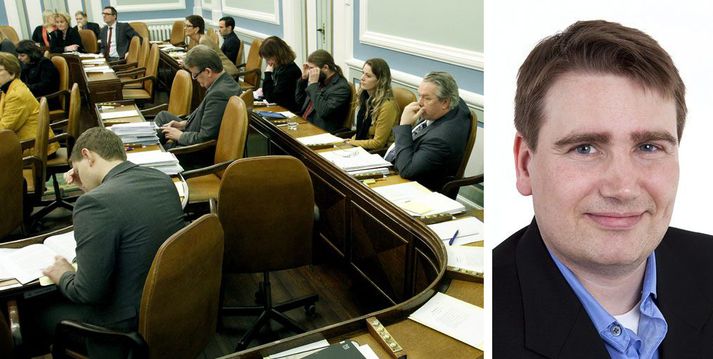 Oddgeir gagnrýndi í dag niðurfærslu á verðtryggðum lánum.