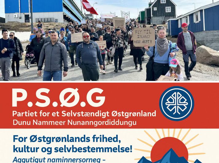 Austur-Grænlendingar upplifa sig afskipta.