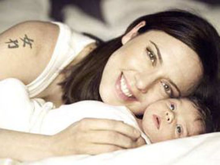 Mel C og Scarlet.