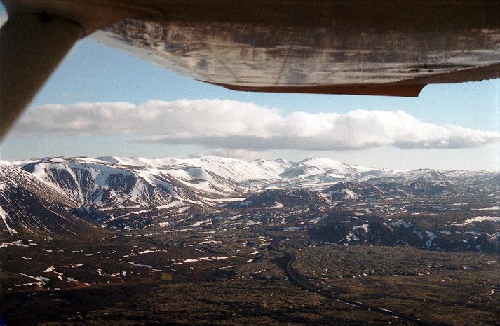 Bláfjallasvæðið.