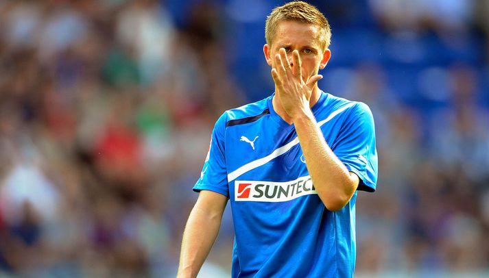 Gylfi Þór Sigurðsson hefur setið mikið á bekknum í Þýskalandi en vonast eftir því að spila meira með Swansea.