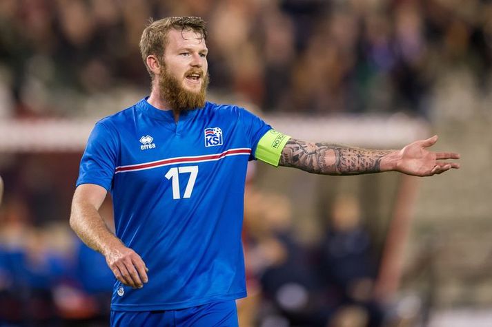 Aron Einar Gunnarsson.