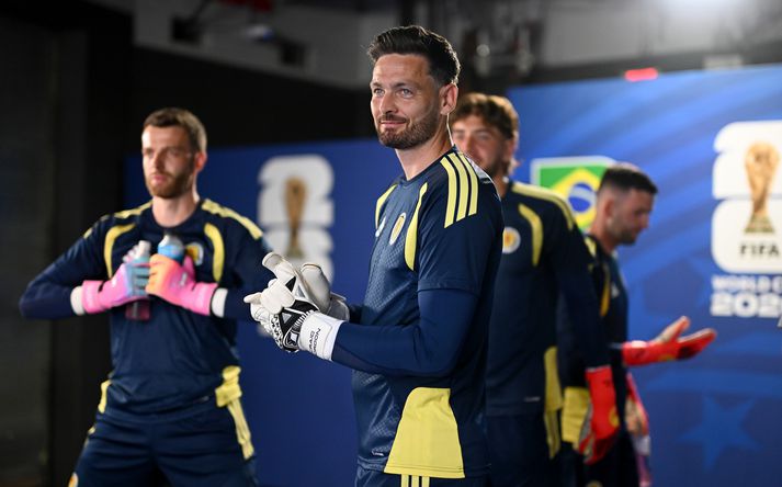 Craig Gordon lætur gott heita eftir 25 ár í fótbolta. 