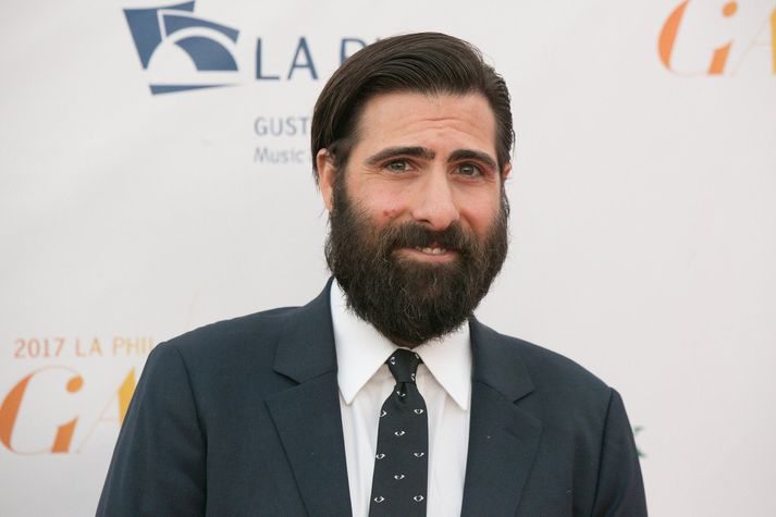 Jason Schwartzman sást um borð í vél WOW air í gær.