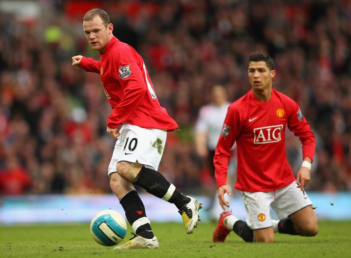 Rooney og Ronaldo voru magnaðir á sínum tíma hjá Man United.