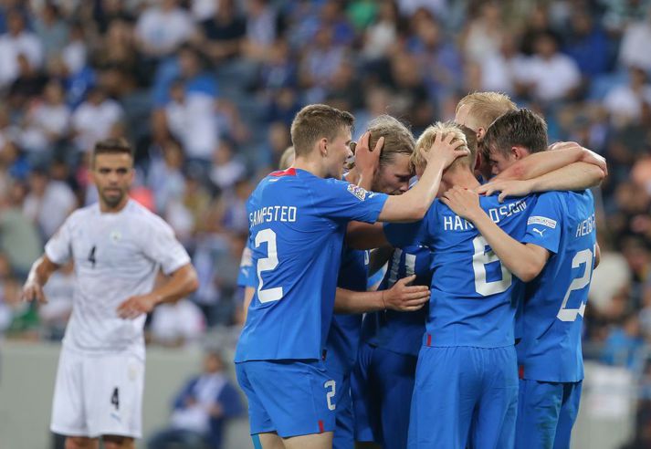 Íslendingar sóttu stig til Haifa sumarið 2022, með 2-2 jafntefli við Ísrael í Þjóðadeildinni. Nú verður hins vegar leikið í Ungverjalandi.