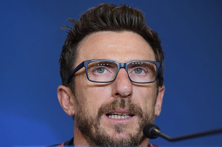 Eusebio Di Francesco er stjóri Roma og hefur verið að gera þar flotta hluti.