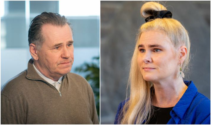 Það fauk í Vilhjálm þegar hann fylgdist með svörum Hildar í sjónvarpsfréttum Stöðvar 2 í gærkvöldi.