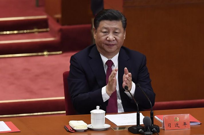 Xi Jinping tók við embætti forseta Kína árið 2013.