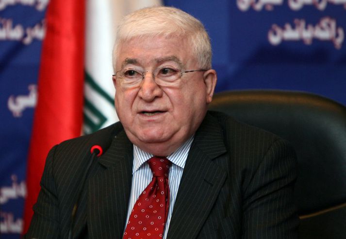 Fouad Massoum mun taka við embættinu af Jalal Talabani.