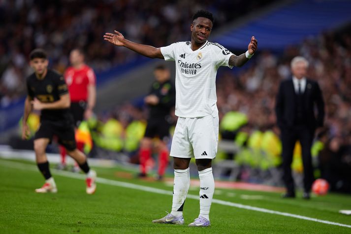 Vinícius Júnior er ekki vinsæll í Valencia.