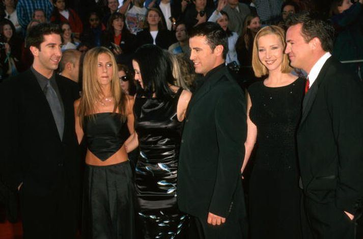David Schwimmer, Jennifer Aniston, Courteney Cox, Matt LeBlanc, Lisa Kudrow og Matthew Perry