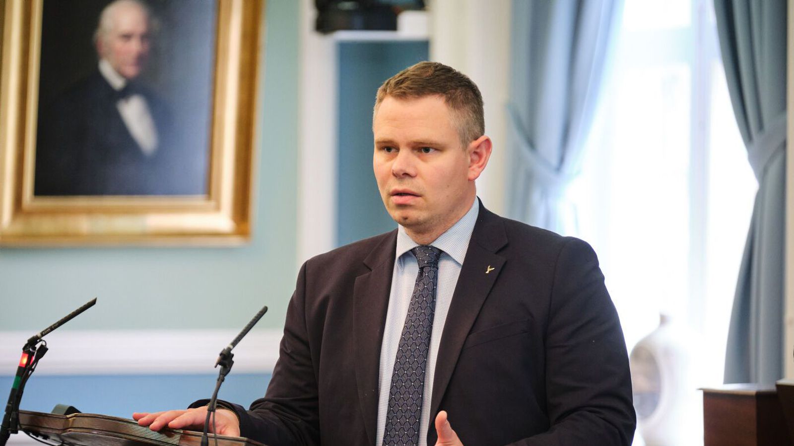 Vil­hjálmur sagði af sér þing­mennsku