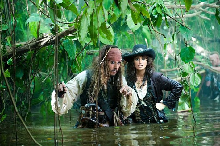 Johnny Depp gæti leikið Jack Sparrow í fimmtu myndinni.