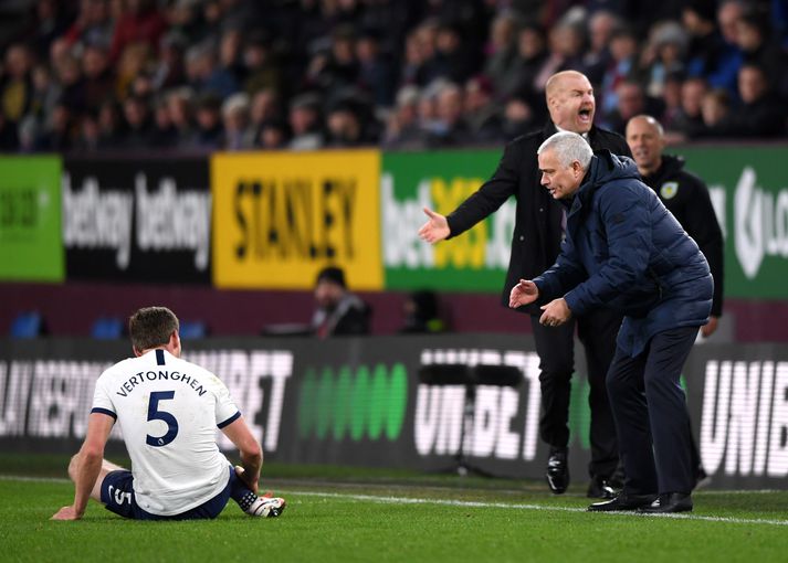 Vertonghen í leik með Tottenham gegn Burnley.