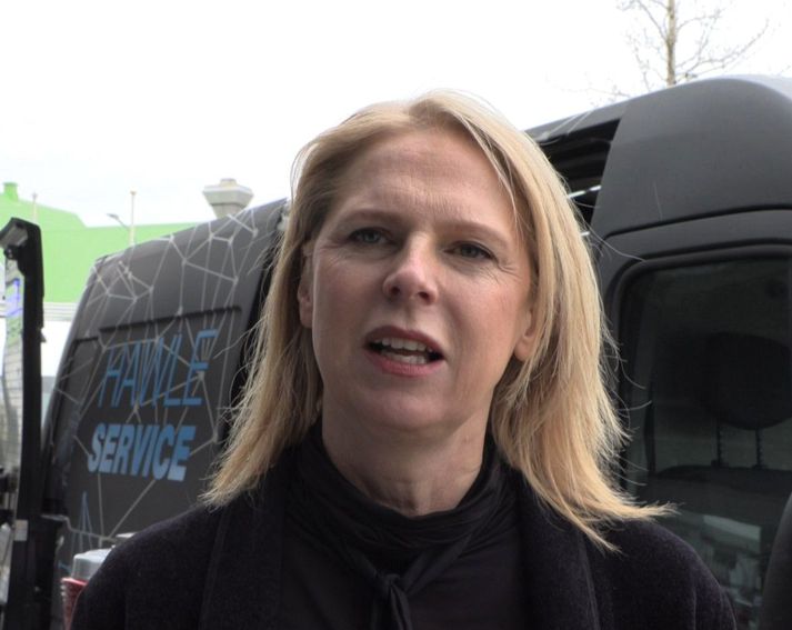 Kristín Linda Árnadóttir, stjórnarformaður Samorku, sem eru Samtök orku- og veitufyrirtækja á Íslandi.