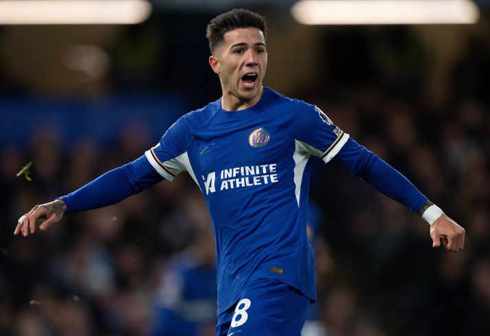Enzo var gerður að fyrirliða Chelsea í sumar.
