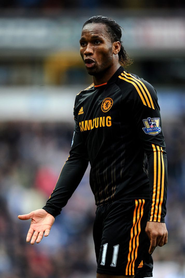 Didier Drogba er á bekknum