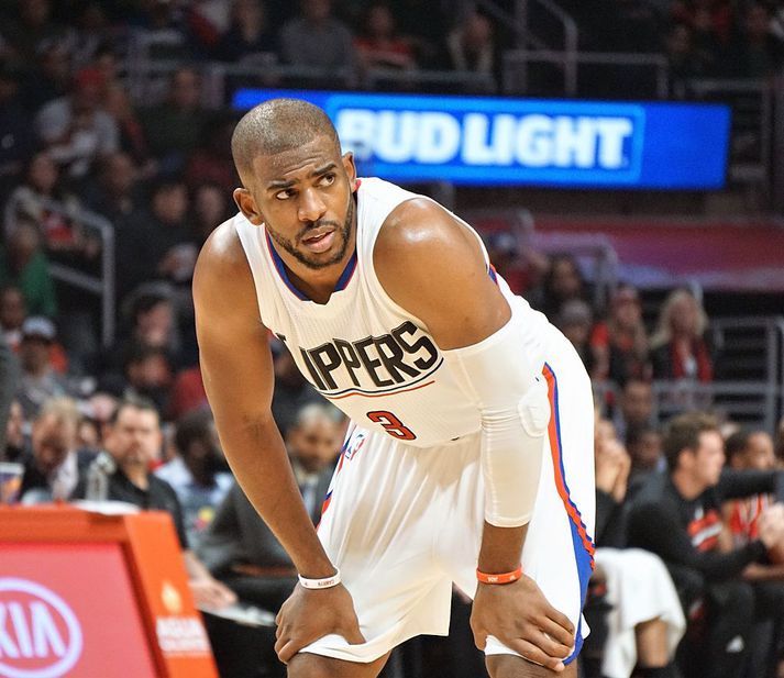 Chris Paul í leik með Clippers.