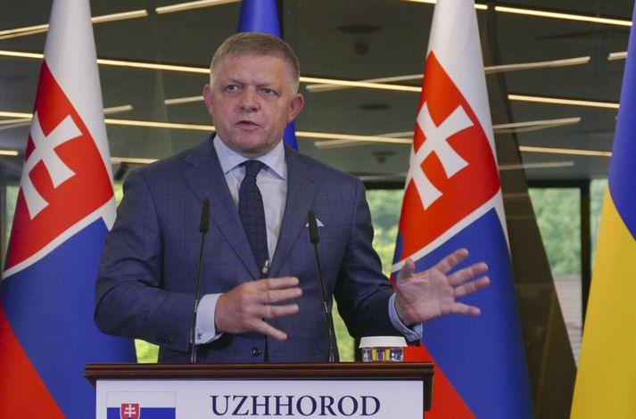 Robert Fico, forsætisráðherra Slóvakíu.