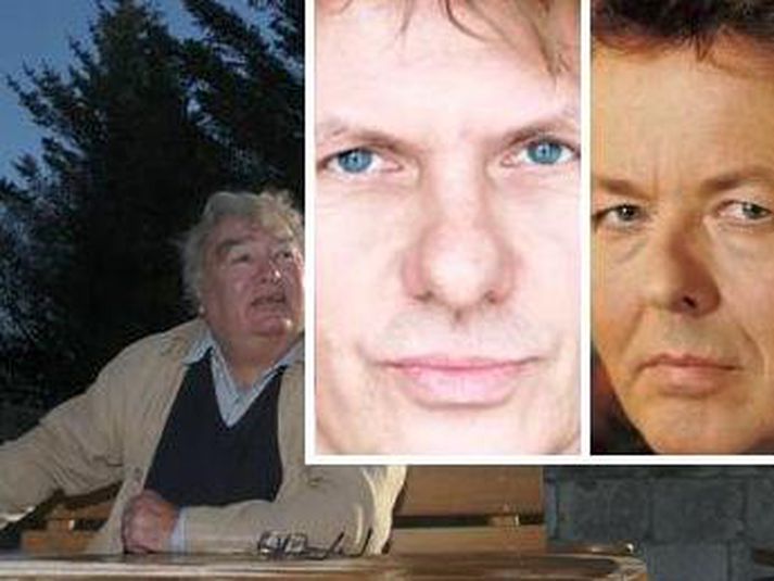 Flosi Ólafsson, Björgvin Halldórsson og Jakob Frímann Magnússon.