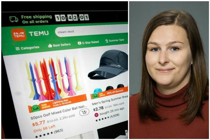 Bergdís Björk Bæringsdóttir, sérfræðingur í teymi efnamála hjá Umhverfisstofnun, segir erfitt að höfða mál gegn verslunarrisum á borð við Temu vegna þess að þau hafa ekki endilega aðsetur, höfuðstöðvar eða málsvara innan ESB.