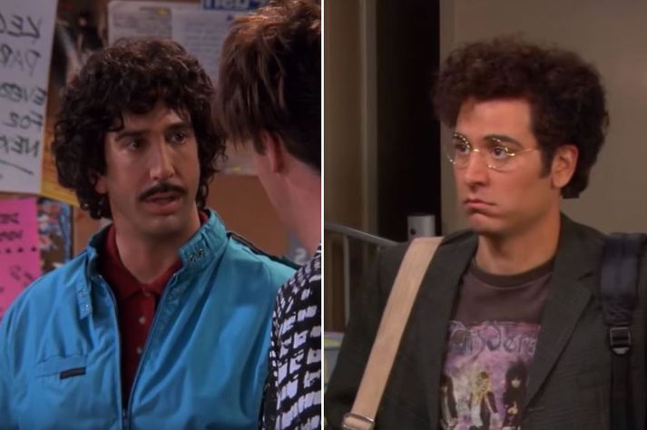 Ross Geller og Ted Mosby nokkuð svipaðir.