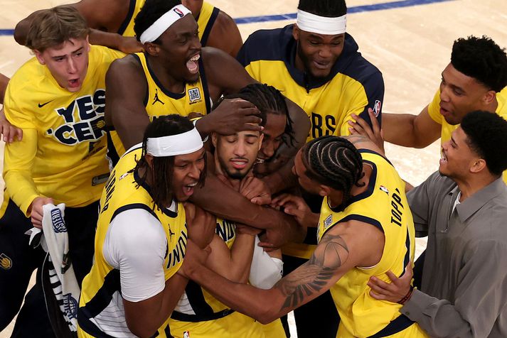 Aldrei skal afskrifa Indiana Pacers.