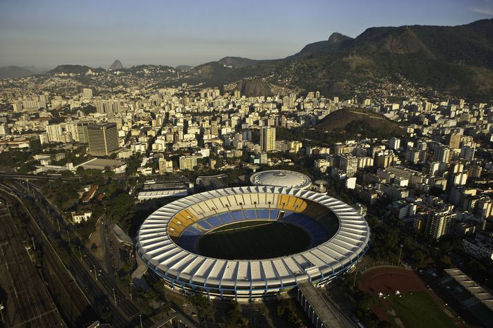 Maracanã er einn frægasti fótboltavöllur heims en amerískur fótboltaleikur hefur aldrei farið þar fram. 