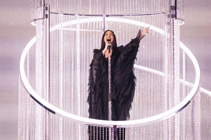 Yuval Raphael söng langið New day will rise í Eurovision og lenti í öðru sæti. 
