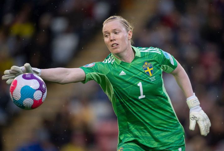 Hedvig Lindahl hefur leikið nærri 200 A-landsleiki fyrir Svíþjóð.