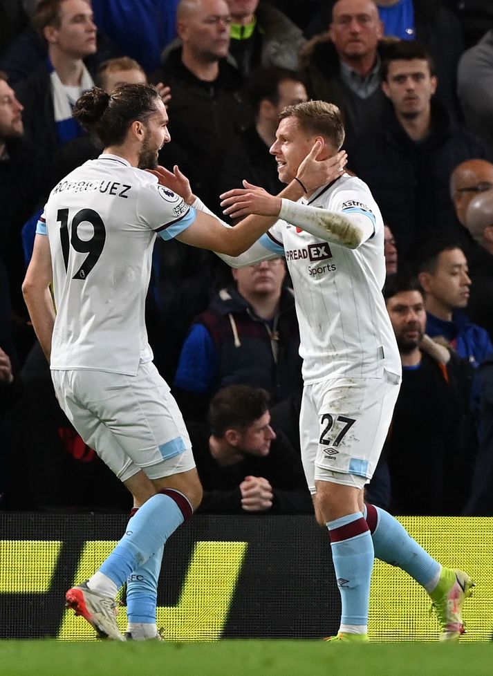 Matej Vydra skoraði jöfnunarmark Burnley