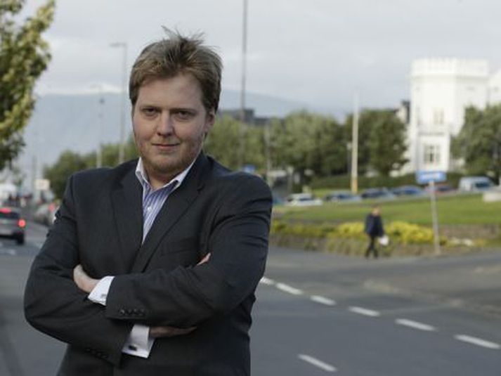 Sigmundur Davíð Gunnlaugsson formaður Framsóknarflokksins.