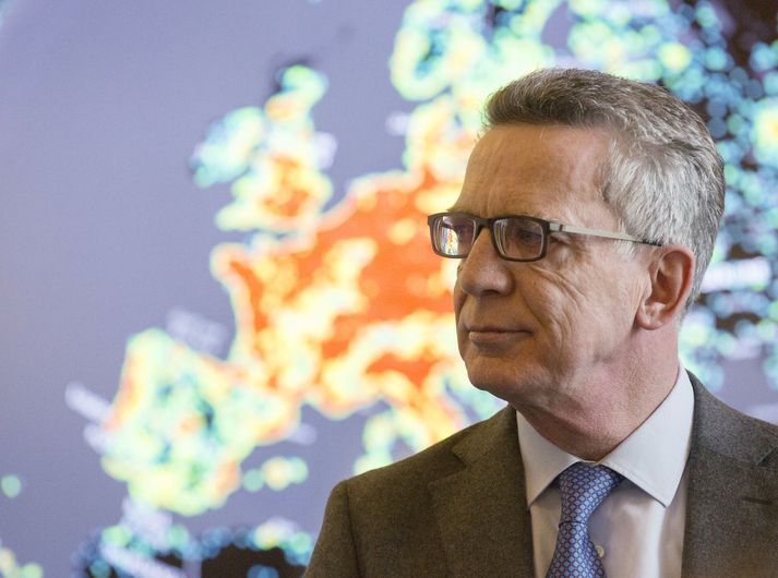 Thomas de Maiziere, innanríkisráðherra Þýskalands.