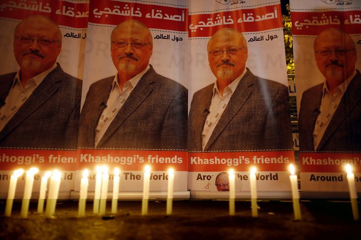 Jamal Khashoggi var myrtur á ræðisskrifstou Sádi-Arabíu í Istanbúl í síðasta mánuði.