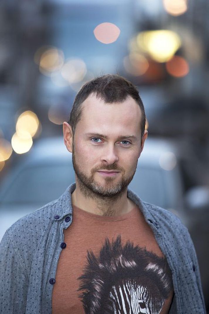 Bjartmari leiðist aldrei enda mjög uppátækjasamur.