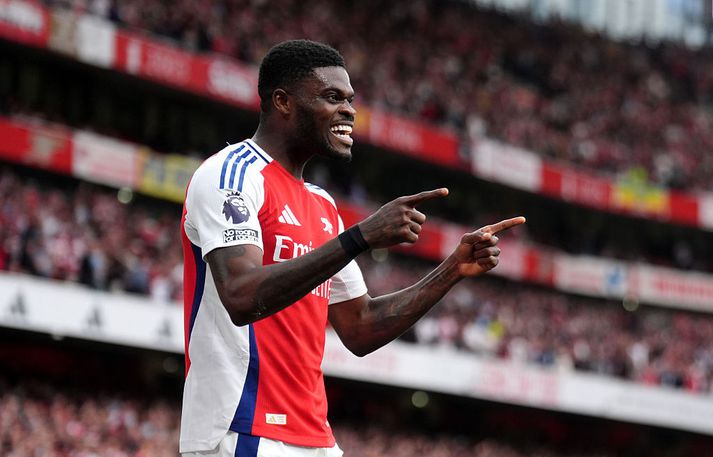 Thomas Partey virðist hafa spilað sinn síðasta leik fyrir Arsenal.