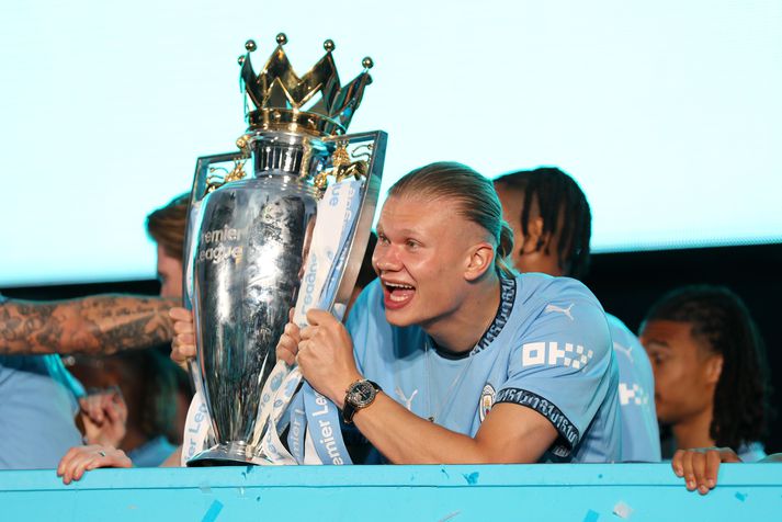 Manchester City keypti Erling Haaland á góðu verði og hefur einnig verið duglegt að selja leikmenn í gróða. Liðið hefur síðan haldið áfram að vinna hvern titilinn á fætur öðrum.