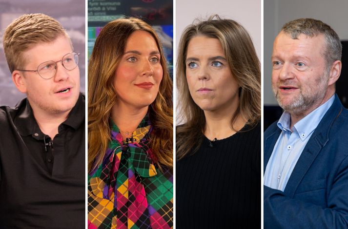 Þórarinn Hjartarson, Snærós Sindradóttir, Ólöf Skaftadóttir og Börkur Gunnarsson.