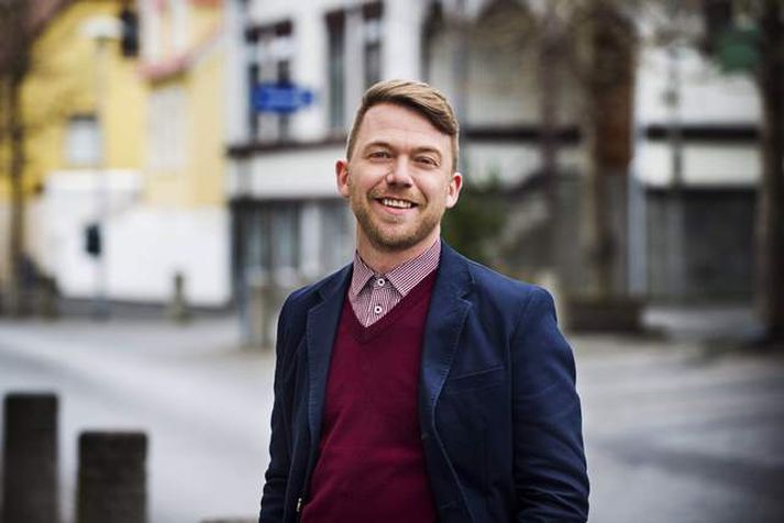 Gunnar Axel er núverandi formaður bæjarráðs Hafnarfjarðar.