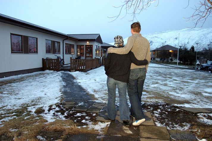 Byrgið var áður rekið í þessu húsi en í dag er þar rekið hótel.