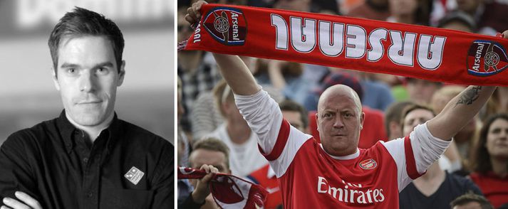 Magnús Hafliðason, markaðsstjóri Dominos, er harður stuðningsmaður Arsenal í ensku úrvalsdeildinni.