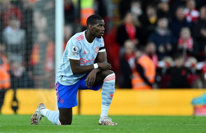 Paul Pogba er á leiðinni frá Man Utd í sumar.